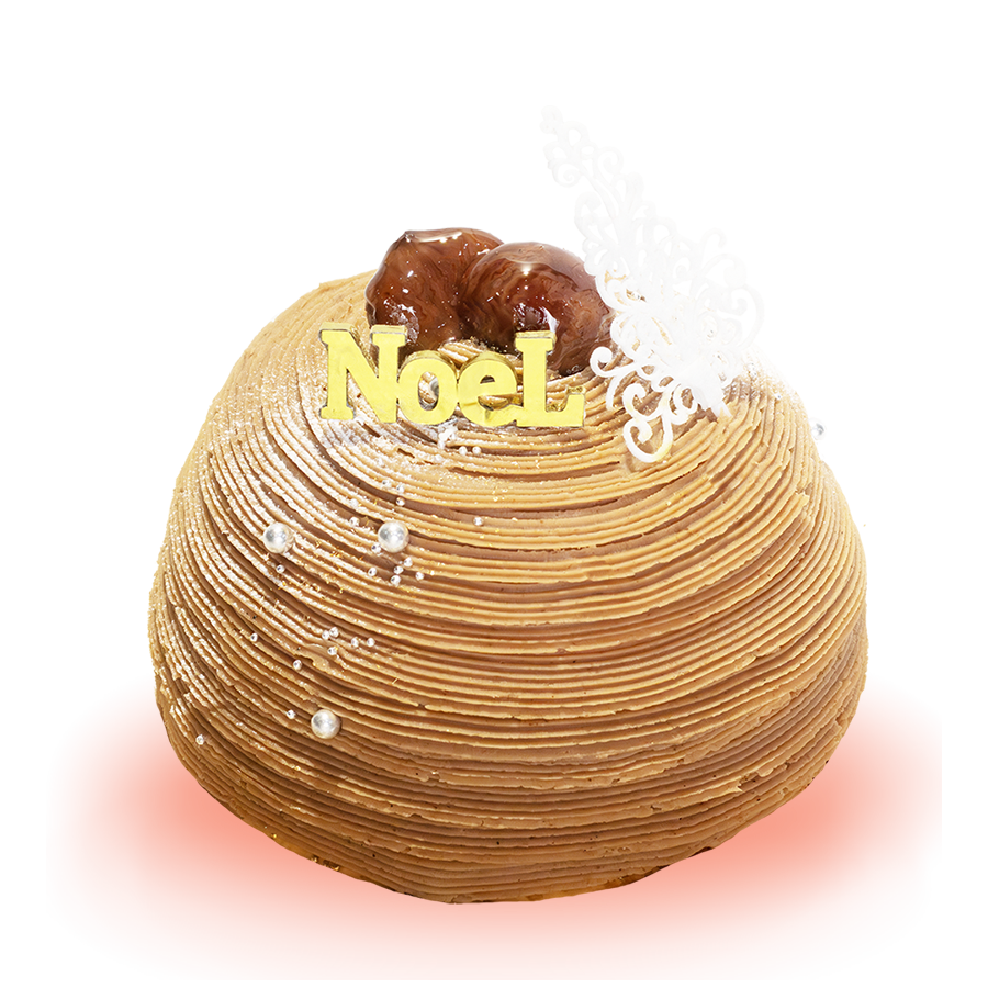 じゃらんクリスマスケーキ　栗山栗のSPECIAL MONTBlanc〜栗山長沼から愛情をこめて〜